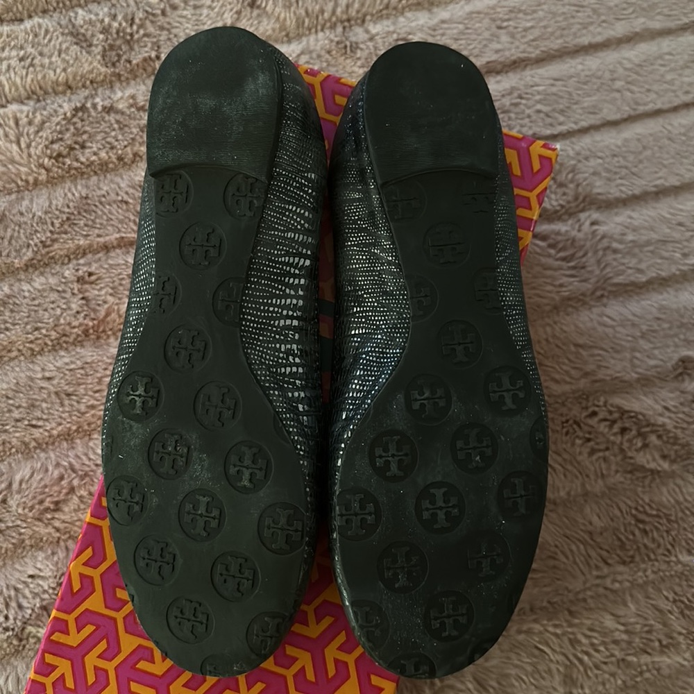 Tory Burch Reva metallic lizard - Picture 2 of 2